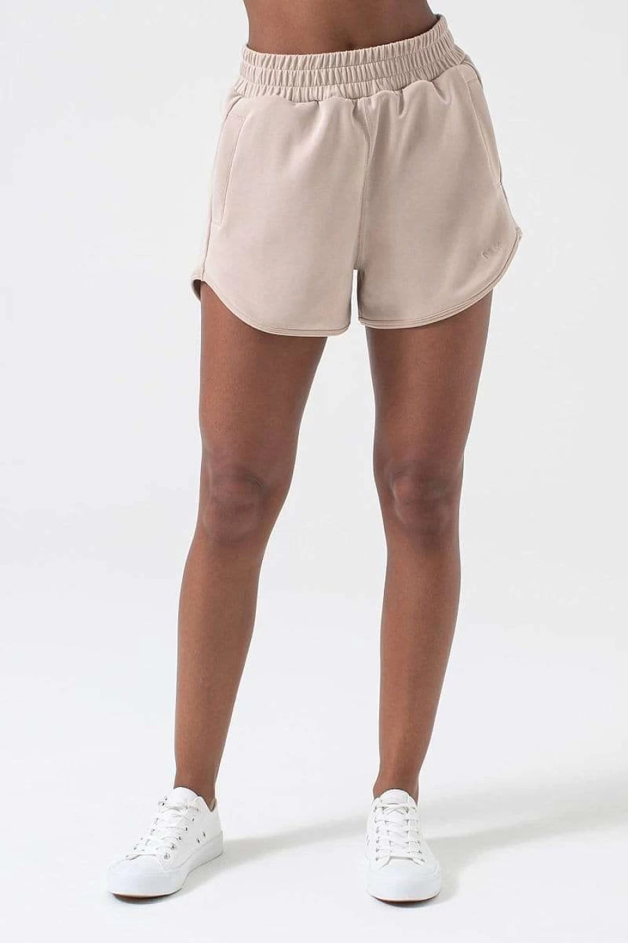 NUX Women's Sleek Fabric Shorts - Stylish & Comfortable High-Waisted Shorts for Casual Wear